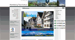 Desktop Screenshot of hemberg-tourismus.ch